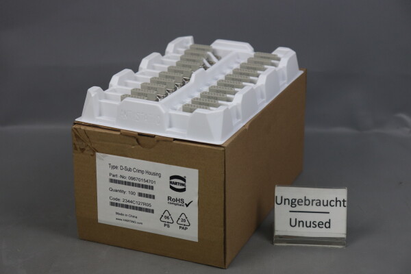 Harting (100 St&uuml;ck) Sub-D 09670154701 Steckverbinder 15polig Unused OVP