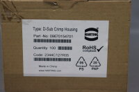 Harting (100 St&uuml;ck) Sub-D 09670154701 Steckverbinder 15polig Unused OVP