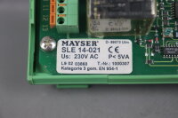 Mayser SLE 14-021 Leiterplatte 230VAC 1000307 5VA Unused