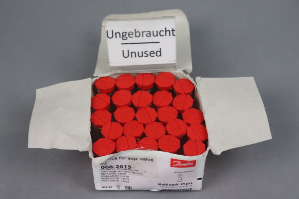 Danfoss 068-2015 D&uuml;se f&uuml;r Expansionsventil Type T2/TE2 (25 St&uuml;ck) Unused OVP