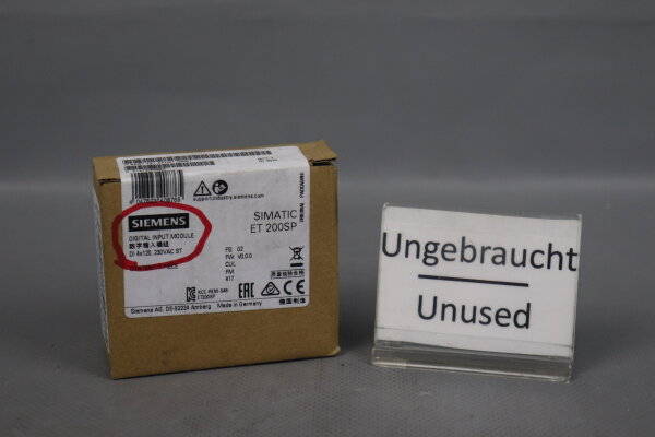 Siemens 6ES7 131-6FD01-0BB1 Digital Input Module 6ES7131-6FD01-0BB1 FS:02 Sealed