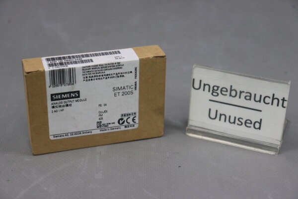 Siemens 6ES7 135-4MB02-0AB0 Analog Input Module 6ES7 35-4MB02-0AB0 FS:04 Sealed