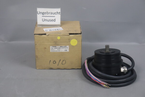 BALLUFF BRGE1-WSR10-00-P-R-K-02 Incrementaler Drehgeber Unused OVP