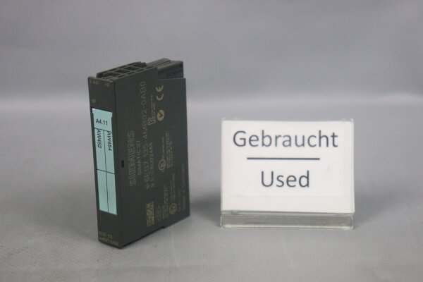 Siemens 6ES7 135-4MB02-0AB0 Analog Input Module 6ES7135-4MB02-0AB0 FS:04 Used