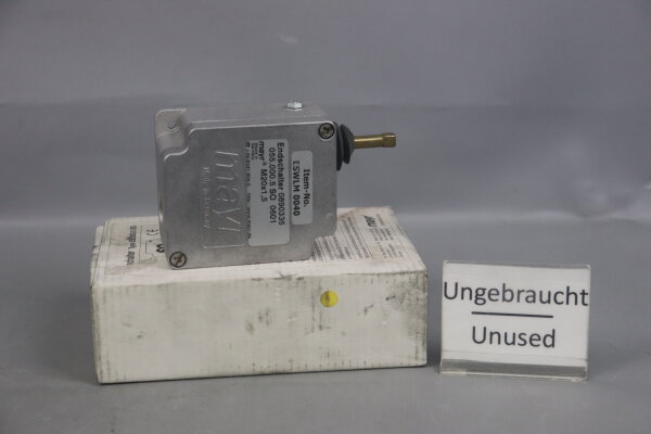 Mayr ESWLM 0040 Endschalter 0890335 055.000.5 SO 0601 M20X1,5 Unused OVP