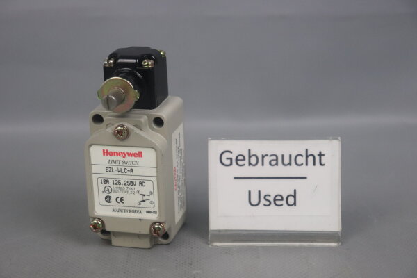 Honeywell SZL-WLC-A Endschalter 10A 125, 250VAC Used