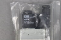 Parker PA12705-0233 Wegeventil S9 581RFG-1/4 GS24V 10Bar + KZ3673 24V DC Unused