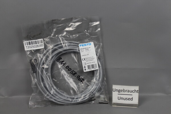 Festo NEBU-M12W5-K-5-LE5 connecting cable 567844 Unused OVP