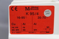 Moeller Kl&ouml;ckner K95/4 Anschlussklemme K 95/4 1000V Unused