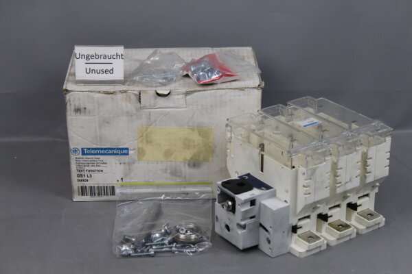 Telemecanique GS1L3 Fuse Switch Disconnector GS1 L3 055929 3x160A Unused OVP