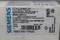 Siemens 3SB3 000-1HA20 NOT-HALT-Pilzdrucktaster...