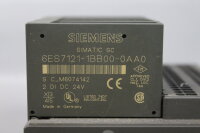 Siemens 6ES7 138-1XL00-0XB0 + 6ES7 120-0AH50-0AA0 Baugruppe E:06 Used