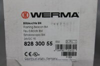Werma Signaltechnik 828.300.55 Gelb Blitzleuchte 24VDC E:02 828 300 55 Unused OVP