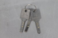 RAFI 1.10.119.611/0000 Drehschloss-Schalter 3x EB5001 Schl&uuml;ssel unused OVP