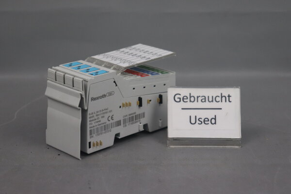 Rexroth (5 St&uuml;ck) R-IB IL 24 DI 8-PAC Input Module R911170751-101 Used