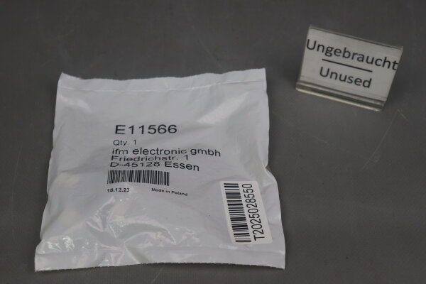 ifm E11566 T-Verteiler T SPLITTER M12/2XUS Unused OVP
