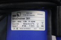 KSB AmaDrainer 301 Schmutzwasser Tauchpumpe Nr 48267549 1.9A 430W Qmax: 9.2m3/h Unused OVP
