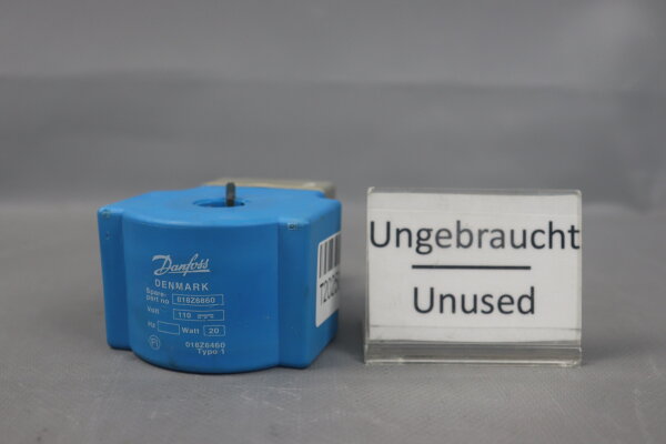 Danfoss 018Z6860 Coil for Solenoid Valve 110V 20W Unused