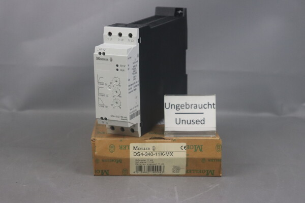 Moeller DS4-340-11K-MX Motor Softstarter 210994 11KW 50/60Hz 400V Unused OVP