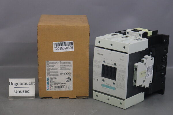 Siemens 3RT1054-1NP36 Leitungssch&uuml;tz 55KW E-S:01 50Hz Unused OVP