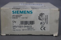 Siemens 3RV1021-0HA15 Leistungsschalter N-Auslöser E:04 10A Unused OVP