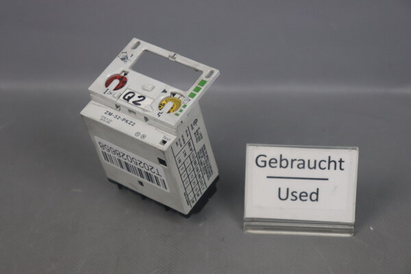 Kl&ouml;ckner Moeller ZM-32-PKZ2 Motorschutz-Ausl&ouml;seblock 24-32A 230V Used