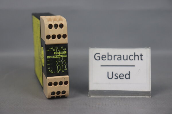 Jokab Safety BT51 Sicherheits Relais 24VDC Used