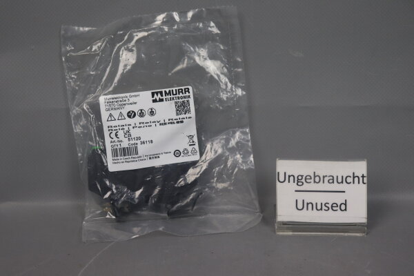 Murr Elektronik 51120 Ausgangsrelais 24V IP20 50/60Hz Unused OVP