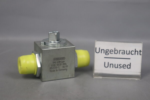 HYDAC KHB-16SR-1114 2-Wege-Kugelhahn 420bar Unused