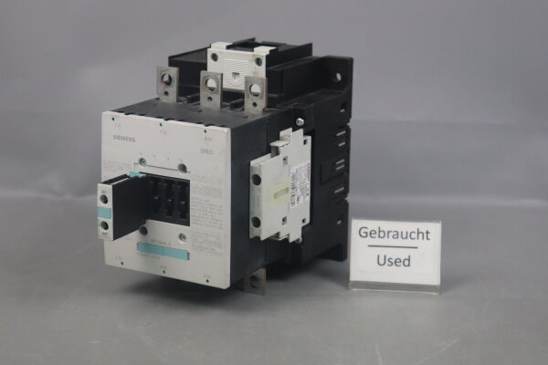 Siemens 3RT1054-6AP36 Leistungssch&uuml;tz E01 3RH1921-1DA11 3RH1921-1CA10 Used