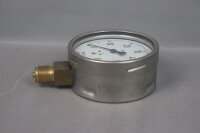 WIKA KI.1,6 Manometer EN 837-3 EN837-3 0-60mbar Ø100mm Unused