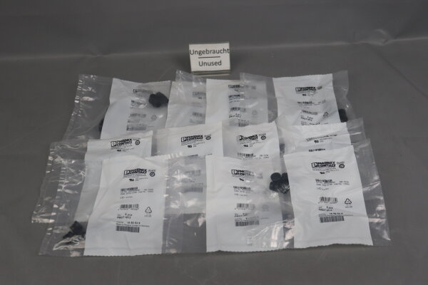 Phoenix Contact PROT-M12 screw cap 1680539 11x5 (55 pieces) Unused OVP
