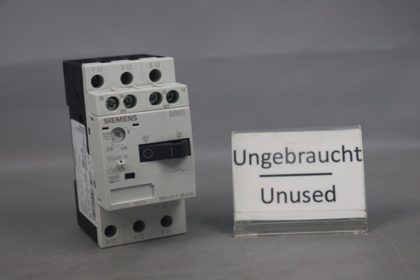Siemens 3RV1011-0EA10 Leistungsschalter E:07 0,4A Unused