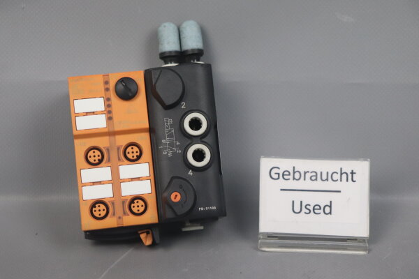 Ifm electronic AC5246 AS Interface AIRBOX 5/2 4DI-Y IP67 Used