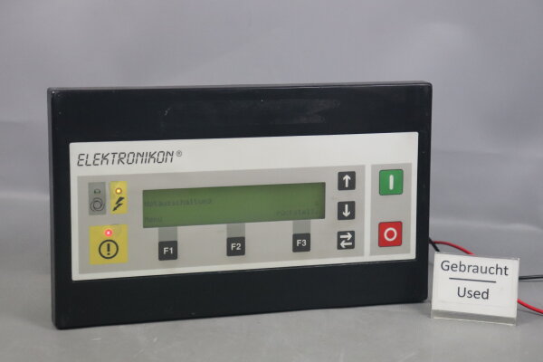 Atlas Copco 1900070124 Electronikon Controller Panel 1900 0701 24 24VAC 28VA Used
