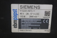 Siemens 6SL3162-0AM00-0AA0 Radialventilator K1G220-AB73-11 48-(36-57)VDC Unused