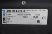 ebmpapst D4E146-LV19-14 Radialgebläse D4E146LV1914 230V 780/710rpm 65/68W Unused