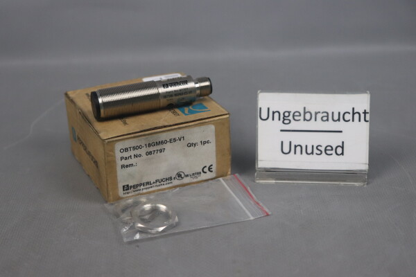 Pepperl+Fuchs OBT500-18GM60-E5-V1 reflective light sensor 087797 100mA Unused OVP