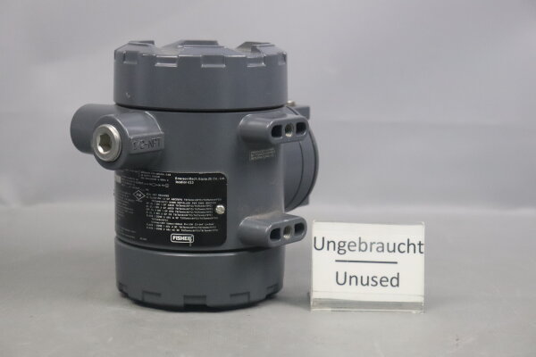 Fisher i2P-100 Elektropneumatischer Messwandler 30 PSI  30V 1,0W Unused