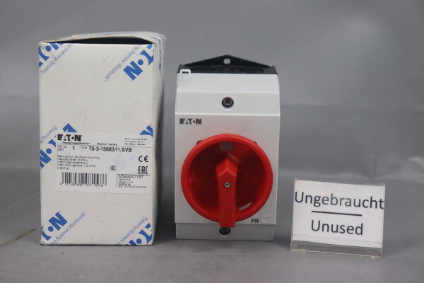 EATON T0-3-15683/I1/SVB Hauptschalter 207157 Unused OVP