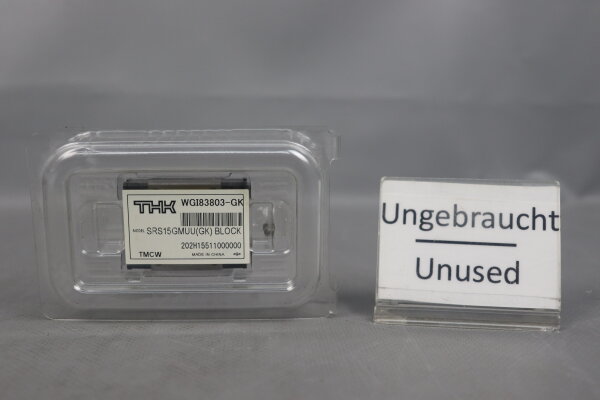 THK SRS15GMUU(GK) Block 202H1511000000 Unused