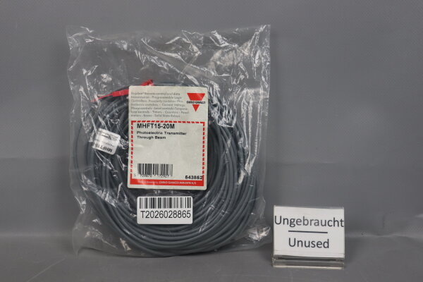 Carlo Gavazzi MHFT15-20M Photoelectric Transmitter 543852 Unused OVP