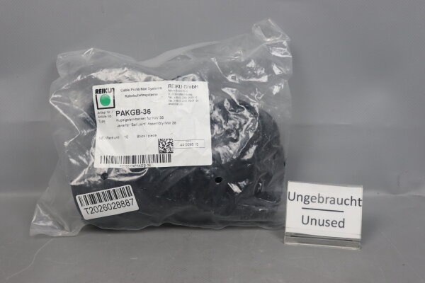 Reiku (10 St&uuml;ck) PAKGB-36 Kugelgelenkbacken f&uuml;r NW36 Unused OVP