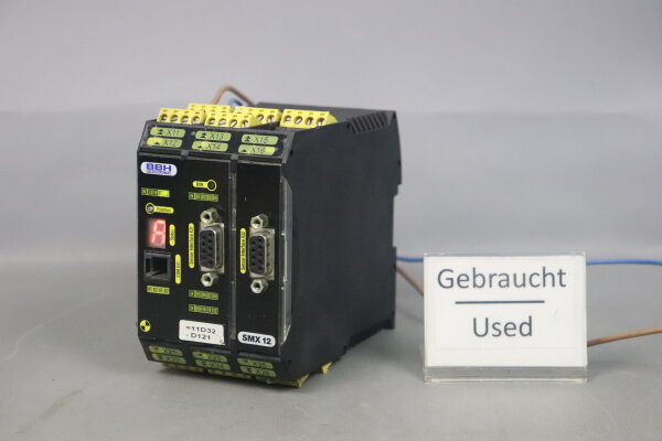 BBH SMX 12A Antriebsüberwachung SMX12A 03010112 1A 24VDC Used