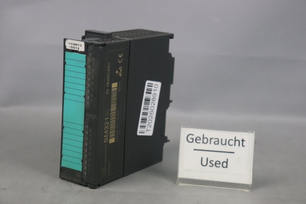 Demag 321-1BH01 Digitalausgabe SM321 E:02 DI 16xDC24V mit Deckel Used