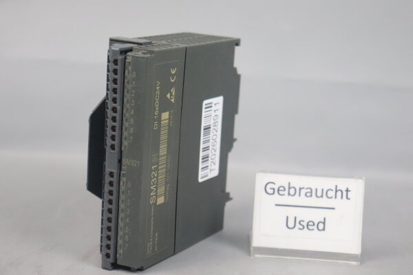 Demag 321-1BH01 Digitalausgabe SM321 E:02 DI 16xDC24V ohne Deckel Used