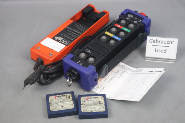 HBC radiomatic Micron 3 Senderger&auml;t FSST0009 FSST0010+Ladeger&auml;t+2xBatterien Used