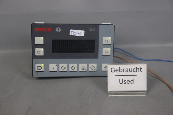 Bosch S&uuml;tron BT2 BT2VF / 101062 Panel HP000656 24V DC 0,3A Defect