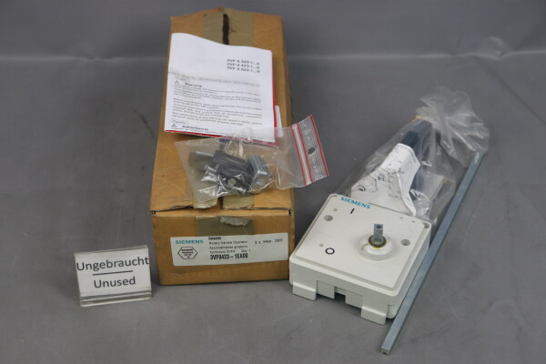 Siemens 3VF9423-1EA00 Drehantrieb Rotary Handle Operator Unused OVP