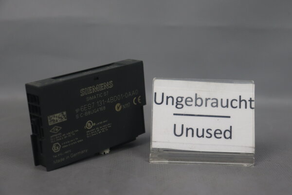 Siemens 6ES7 131-4BD01-0AA0 Elektronikmodul 6ES7131-4BD01-0AA0 E:03 Unused